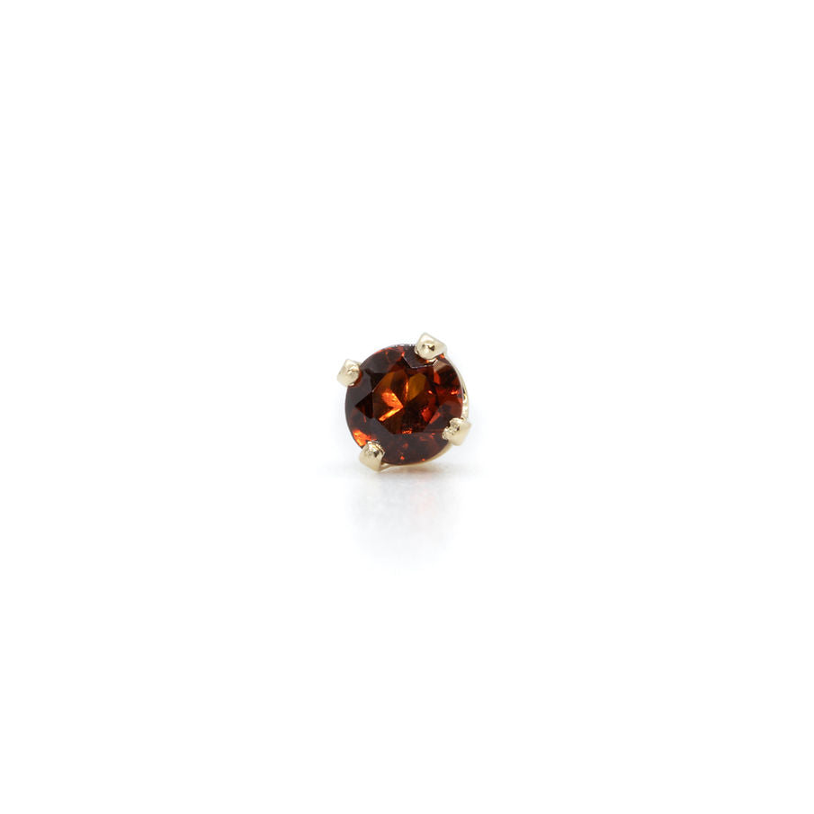 Prong Set Garnet