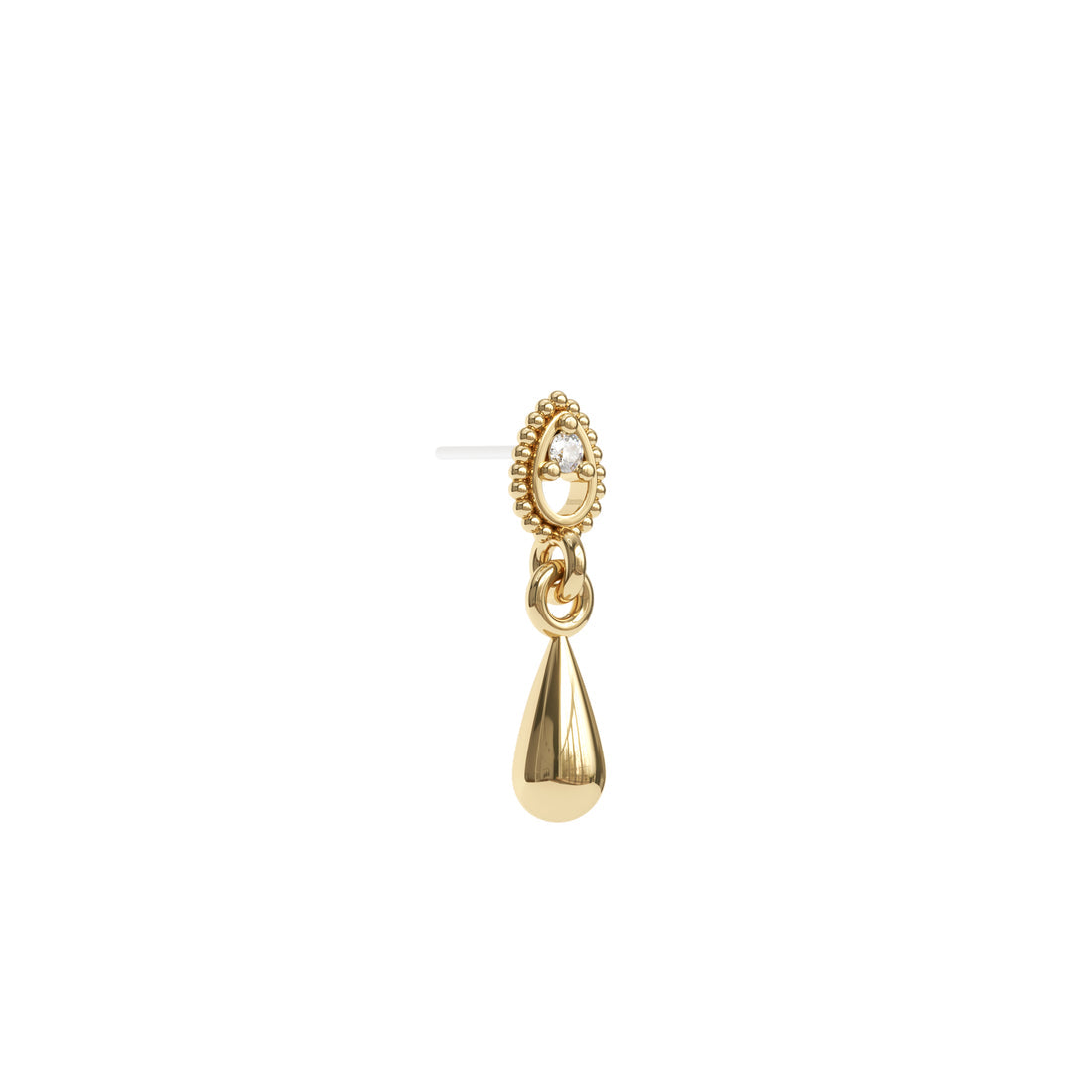 Teardrop Diamond Dangle