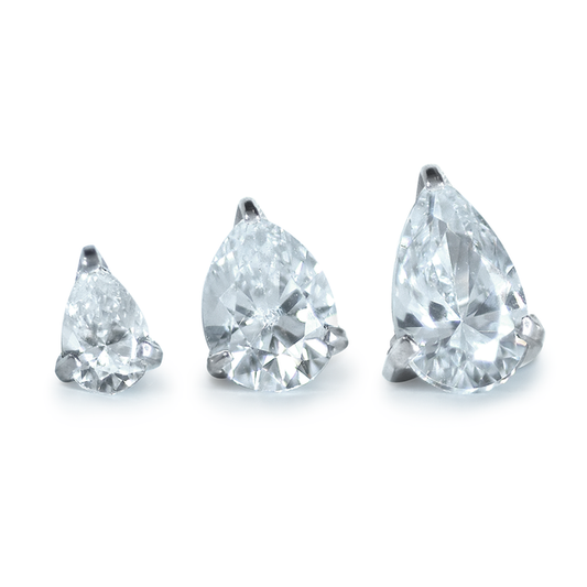 Titanium Pear Gem