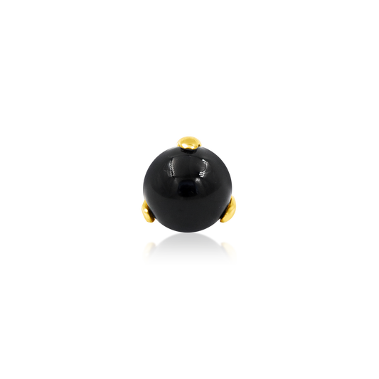 Prong Set Onyx Ball